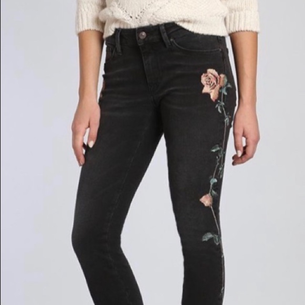 Mavi Adriana Midrise Super Skinny Ankle